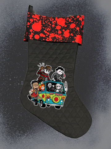 Terror Machine Christmas/Halloween Stocking