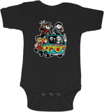 Tiny Terror Mystery Machine Graphic Onesie or Tee