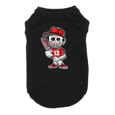 Angels Jason Dog Black T-Shirt Cat T-Shirt