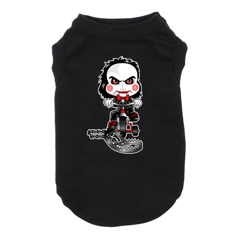 Billy Dog Black Tshirt Cat T-Shrit