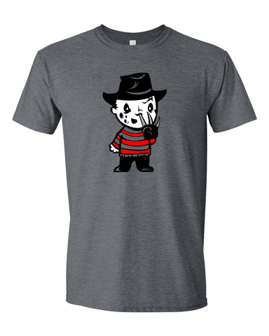 Gray SS Baby Freddy Krueger Tshirt