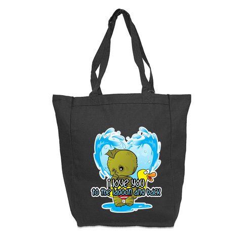 Valentine Creature of the Black Lagoon Tote Bag