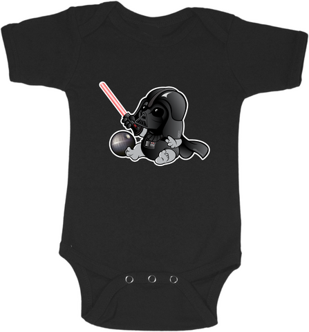 Baby Darth Vader Graphic Onesie or Tee