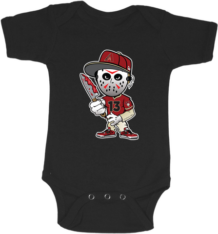 Arizona Jason Graphic Onesie or Tee