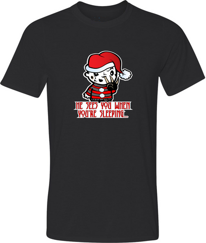 Freddy Claus Adult Graphic TShirt