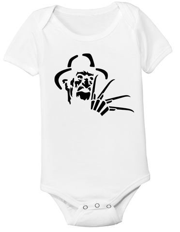 Freddy Krueger Onesie or Tee-Spooky Baby