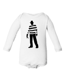 Freddy Krueger Walking Tall Onesie or Tee-Spooky Baby