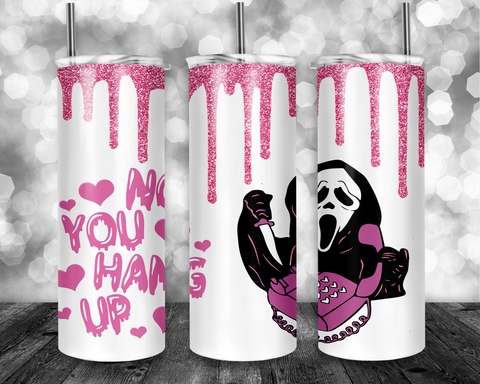 Ghostface Glow in Dark 20oz Stainless Steel Tumbler