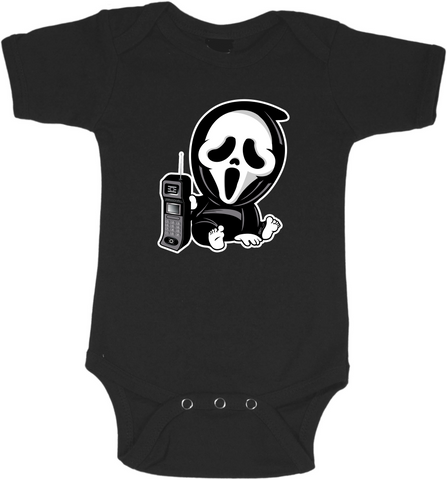 Ghostface Graphic Onesie or Tee