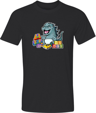Baby Godzilla Adult Graphic TShirt