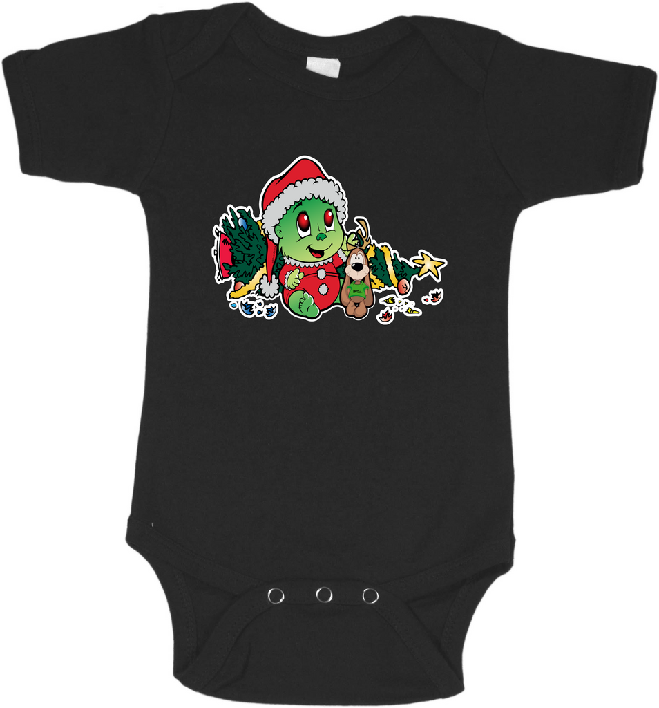 The grinch onesie 2024 baby