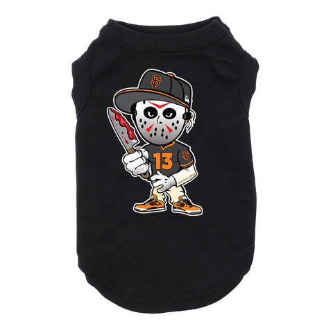 Giants Jason Dog Black T-Shirt Cat T-Shirt
