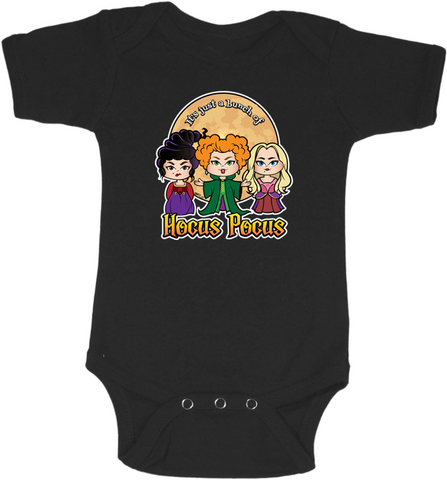 Hocus Pocus Graphic Onesie or Tee