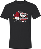 Jason Cutting Out Adult Graphic TShirt