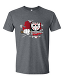 Jason Cutting Out Adult Graphic TShirt