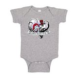 Jack & Sally Vine Heart Onesie or Tee