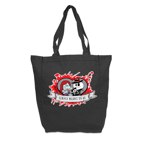 Jack & Sally Love Tote Bag