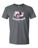 Jack and Sally Vine Heart Adult Graphic T-Shirt