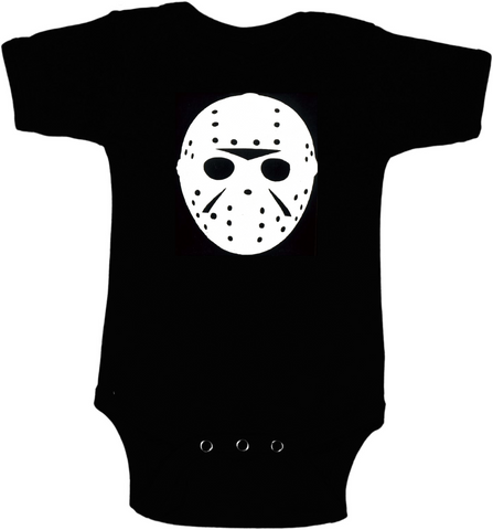 Jason Mask Glow in the Dark Graphic Onesie or Tee