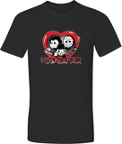 Tiny Terrors Love Your Guts Adult Graphic TShirt