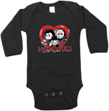 Tiny Terrors Love Your Guts Graphic Onesie or Tee