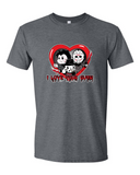 Tiny Terrors Love Your Guts Adult Graphic TShirt