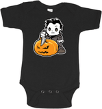 Micheal Myers Black Onesie