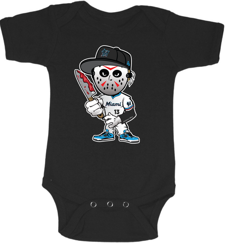 Miami Jason Graphic Onesie or Tee