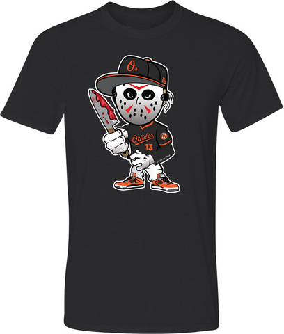 Orioles Jason Adult Graphic Shirt