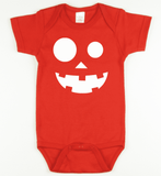 Glow in the Dark Pumpkin 1 Onesie or Tshirt-Spooky Baby