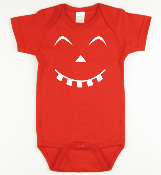 Glow in the Dark Pumpkin 4 Onesie or Tshirt-Spooky Baby