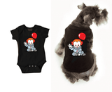 Pennywise Dog Black Tshirt Cat Tshrit