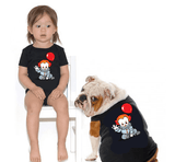 Pennywise Dog Black Tshirt Cat Tshrit