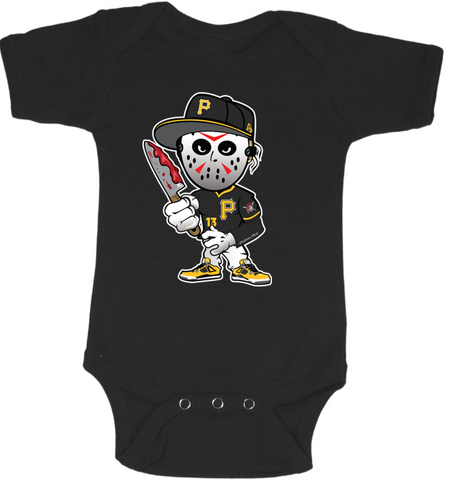 Pittsburgh Jason Graphic Onesie or Tee