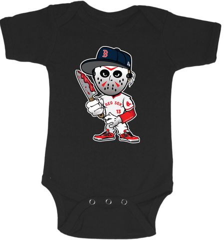 Boston Jason Graphic Onesie or Tee