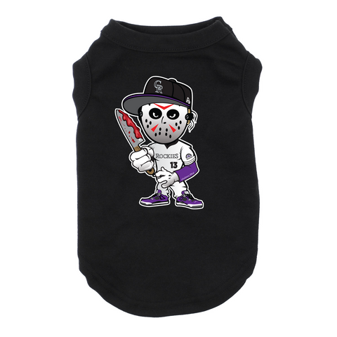 Colorado Jason Dog Black T-Shirt Cat T-Shirt