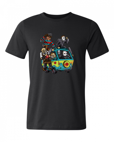 Slasher Gang Adult Graphic Shirt