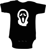 Ghost Face Mask Glow in the Dark Graphic Onesie or Tee