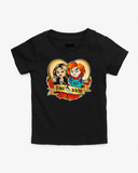 Till Death Chucky and Tiffany Graphic Onesie or Tee