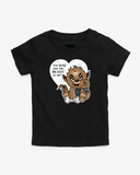 Valentine Wolfie Graphic Onesie or Tee