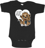 Valentine Wolfie Graphic Onesie or Tee