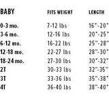 Michael Myers Size Chart