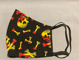Spooky Masks - Fitted Style