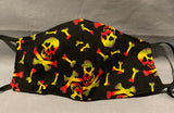 Spooky Masks - Fitted Style