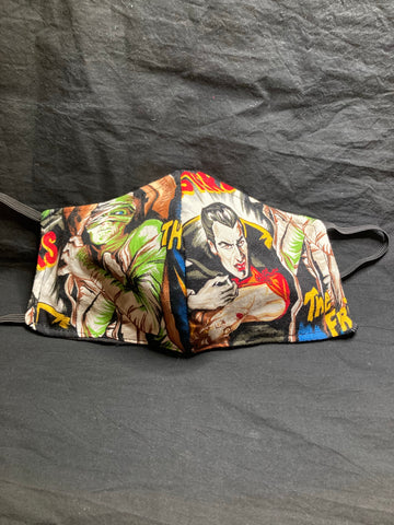 Spooky Masks - Fitted Style