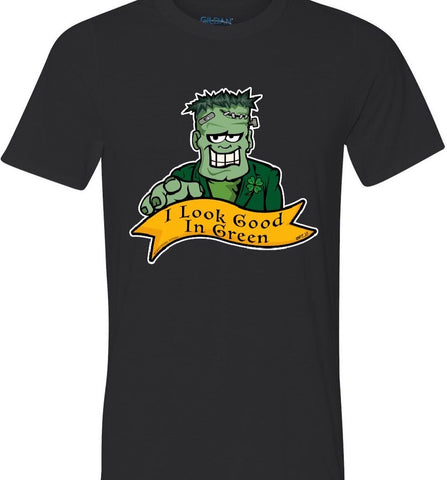 I Look Good In Green Adult Graphic Shirt