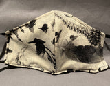 Spooky Masks - Fitted Style