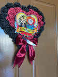 Tiny Terrors’ Valentines Wreath