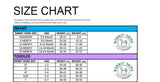 Kids Size chart
