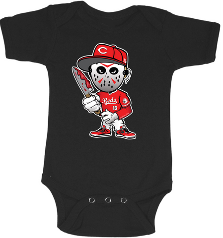 Cincinnati Jason Graphic Onesie or Tee